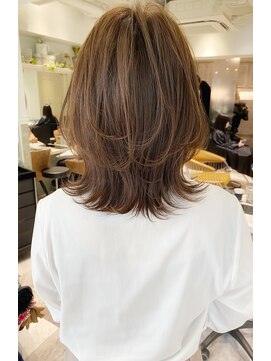 ロンド ロビン 栄(Lond robin) 【Lond robin】伊藤ガク 20代30代40代/ミディアム/くびれボブ