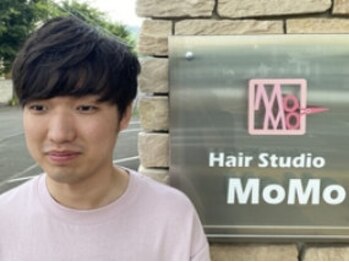 ヘアースタジオ モモ(Hair studio MoMo)の写真/【理容美容併設/駐車場完備】眉カット＋シェービングメニュー多数ご用意☆男の身だしなみも全て任せられる!