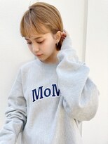 美髪/ホワイトグレージュ/大人かわいい/こなれミディ[銀座]