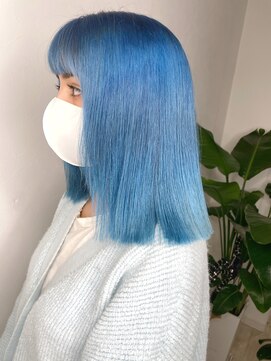 フォース ヘアー(FORCE HAIR) アイスブルー