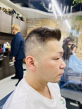 ヘアーエステ グランツエッセ(hair esthe GlanzEsse) フェードスタイル＆ハードパート