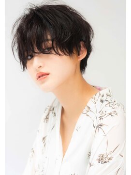 マッシュアンドマッシュアヴェダ ららぽーと福岡店(mash&mash AVEDA) ランダムな☆ハンサムショート20代30代40代　ららぽーと福岡