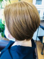 ココロ(HAIR CoCoro relaxation) 白髪が目立たないハイトーンカラー☆ボブ