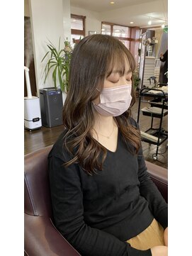 リリー ヘアサロン(LILY hair salon) 大人可愛いミルクティーベージュ