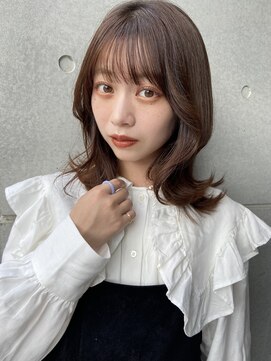 グロー 大宮(GLROW) 顔周りカット　韓国　前髪　ブリーチなし　haruhi【大宮】