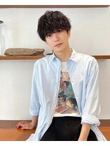 キュー(Cue_)&nbsp;無造作メンズマッシュ×王道メンズパーマ