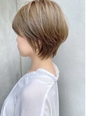 大人可愛い20代30代40代丸みとくびれショートボブ◎