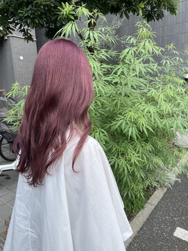アリ 葛西店(ALi) レッドブラウン｜葛西髪質改善｜葛西縮毛矯正｜葛西白髪ぼかし