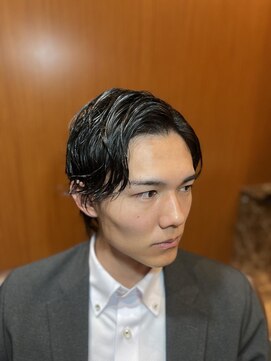 ヘアモード キクチ 銀座店 大人ウェーブパーマ/ニュアンスパーマ〈理容室〉