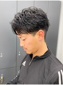 メンズパーマT-1