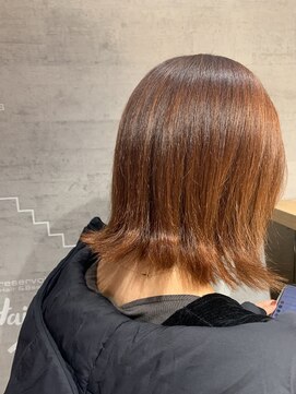 レザボアハイブ(reservoir Haibe) 外ハネスタイル