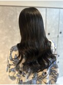黒髪ロング10代20代プルエクステ名古屋美容室