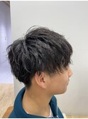 メンズ/カット/ソフトツイスト/パーマ/ナチュラル/川崎西口