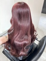 ランテルディ 渋谷(LANTERDIT)&nbsp;艶カラー　ラベンダーピンク　20代30代　ロング　韓国ヘア