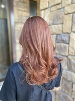 美容室 ルチア ハワイ(Luccica HAWAII)&nbsp;【luccicaＨＡＷＡＩＩ/森麻乃】オレンジカラー