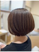 丸みショートボブ