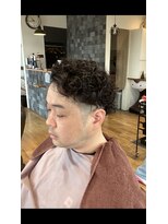 ホリミヤ(HORIMIYA) メンズパーマ サイドパート