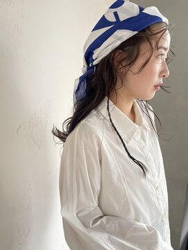 プフ 伏見(puf) [puf 伏見/丸の内/栄/名古屋]ターバンアレンジセミロング★鳥山