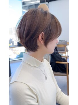 ビューナゴヤ 名駅(VIEW NAGOYA) 黒髪カタログ/ボブルフ/小顔に見せるヘア/ワンレン