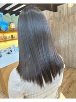 スカイ(SKY)&nbsp;透明感カラー/髪質改善/縮毛矯正/レイヤーカット/ダブルカラー