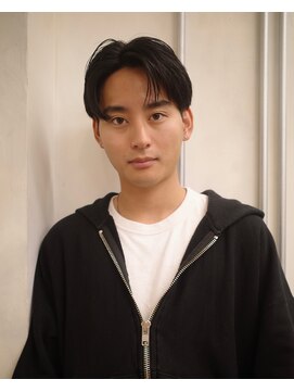 ブルートマト(BLUE TOMATO) メンズカット学割U24センターパート（masaki)