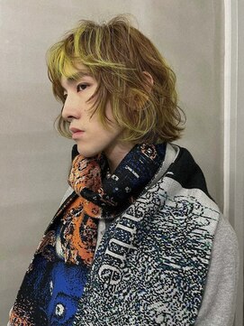 カシェ ホリエ(CACHE HORIE) メンズ / レイヤーカット / デザインカラー / メンズブリーチ