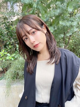 シエスタ バイ アンブルリュクス(siesta by amble luxe) 《20代30代》オリーブグレージュ×大人可愛いレイヤースタイル☆