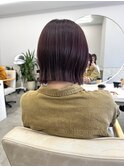 @ayumi.sand ボブ　ピンクブラウン
