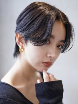 ニコ トウキョウ(nico TOKYO) 20代30代ハンサムショートマッシュショートレイヤーボブ前髪なし