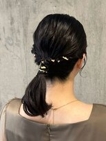 エイミー 伏見店(aemii)&nbsp;タイトなローポニーテール