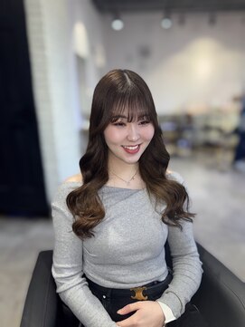 シェス 梅田茶屋町(shes) ヨシンモリヘア×透明感カラー/アリサ