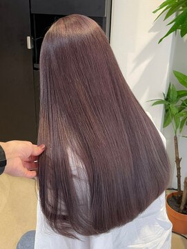 ロイス 神宮前(ROIS) ケアブリーチ/ミルクティーベージュ/髪質改善トリートメント/