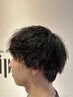 【メンズにもオススメ 西澤限定】カット+パーマ+炭酸トリートメント 10%off