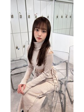 ユーフォリア 渋谷グランデ(Euphoria SHIBUYA GRANDE) 髪質改艶髪　ケアストレート　ピンクブラウン　カカオブラウンy