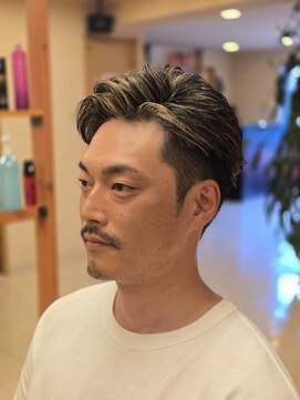 リトルウイング (Little Wing.) アップバング金メッシュ