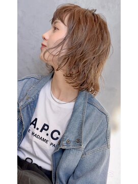 シー(The She's) bob×milk tea beige