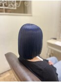 イメチェン/ホワイトブロンド/外ハネボブ/美髪/草津/南草津