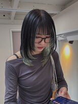 キオン(kyon)&nbsp;ミントグリーンインナーカラー