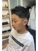 フェードカット スパイキーショート