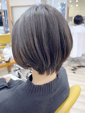 モリオ フロム ロンドン 成増店 【morio成増/児玉】暗髪 ハンサムショートボブ