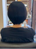 【9.ショートカット×白髪染め】縮毛矯正・ボブ・メンズカットも