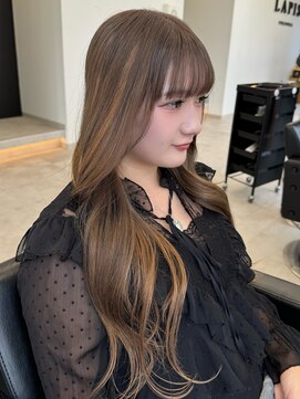 ラピステン 福岡天神 大名店(Lapis) グレージュ/エクステロング/韓国ヘア
