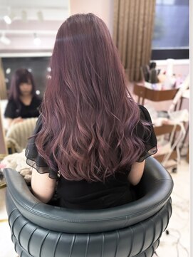 シェリ(che'rie) ブリーチダブルカラーワインレッドネイビーオリーブグリーン黒髪