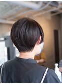 【SHARON】ナチュラルブラック×コンパクトショート