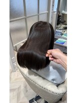 サリー 大森(Sally)&nbsp;黒髪/グレージュカラー/ココアベージュ/ヘルシーロング[大森]