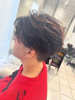 エミュ 表参道 青山(emu)&nbsp;フェザーショートマッシュセンターパート表参道