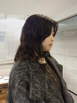 サムライ(SAMURAI)&nbsp;ミディアムパーマ/前髪パーマ/センター分け