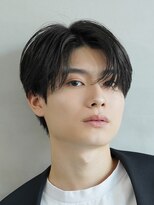 フィフス 渋谷(fifth)&nbsp;渋谷ニュアンスパーマフェザーパーマ毛流れセンターパートメンズ