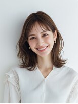 e.m.a プレミアムビューティーサロン 栄駅店(e.m.a PREMIUM BEAUTY SALON) レイヤーカット/イメチェン/外ハネボブ/美髪/ワイドバング/髪型