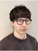 メンズニュアンスパーマ